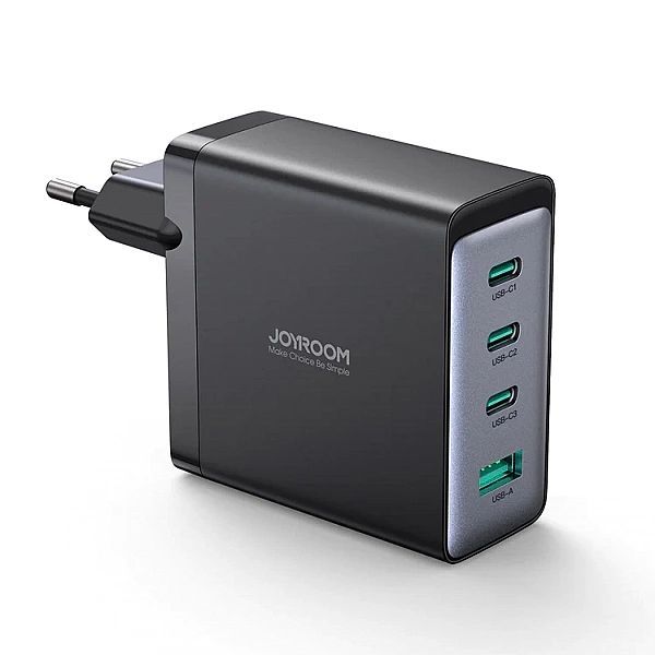 Ładowarka GaN Joyroom Jr-tcg04eu 100w 3x Usb-c Usb-a + kabel Usb-c / U
