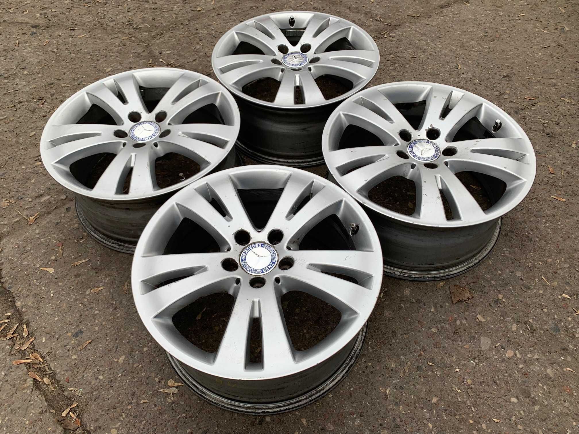 4x felgi aluminiowe MERCEDES C KLASA W204 17"x7,5" rozstaw 5x112 ET 47