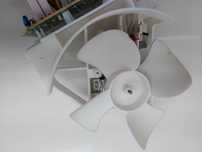 Ventilador Microondas e termostato e suporte lâmpada