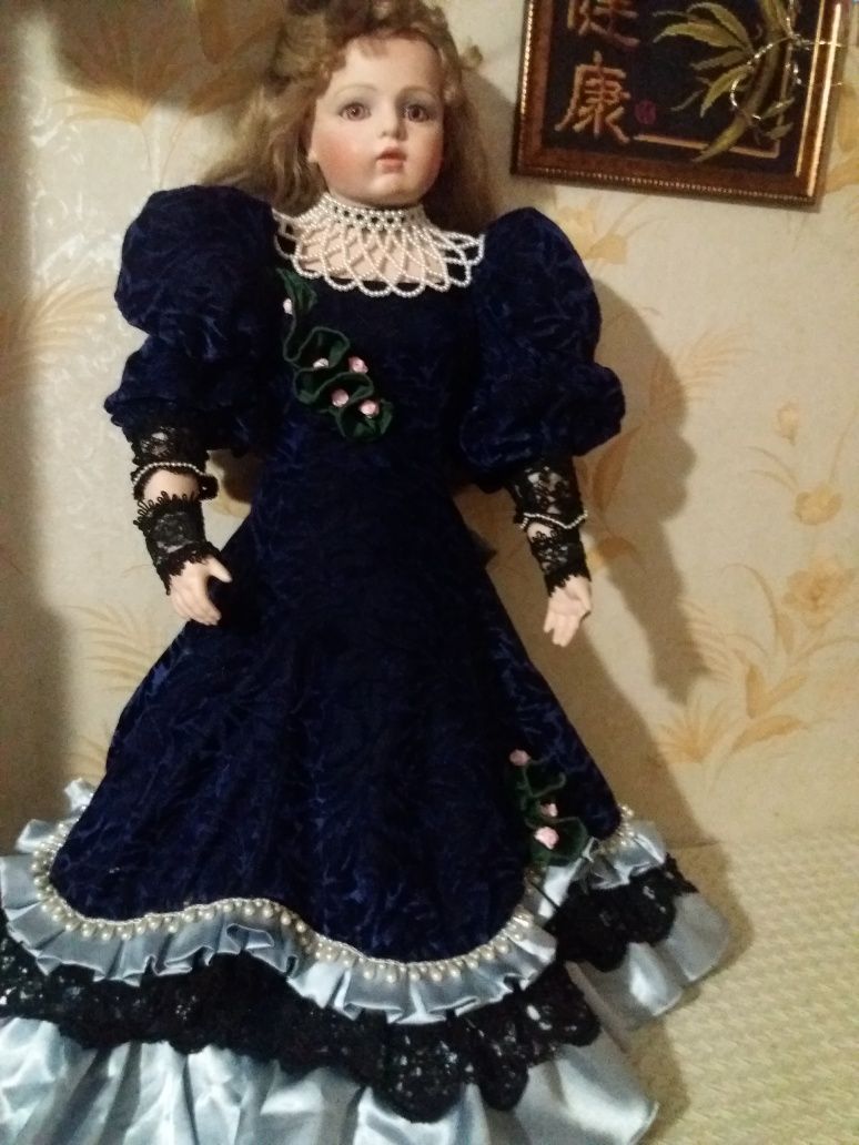 Сукня плаття на ляльку 70 см аутфіт