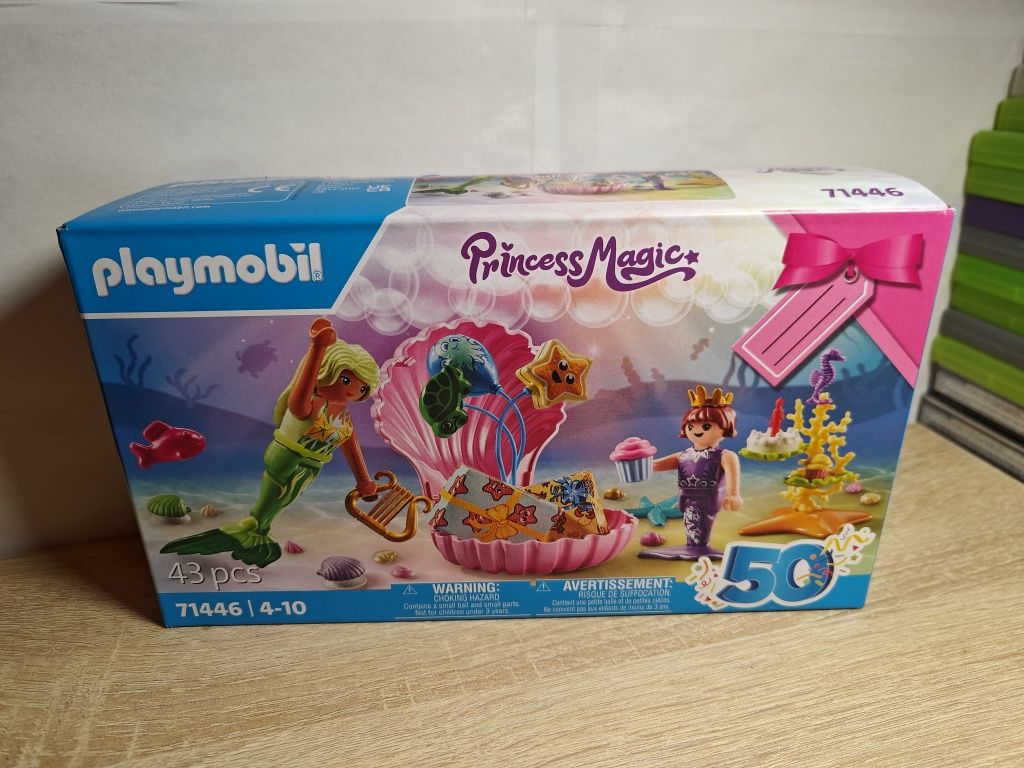 Playmobil 71446 Princess Magic Przyjęcie Urodzinowe Syrenek NOWY