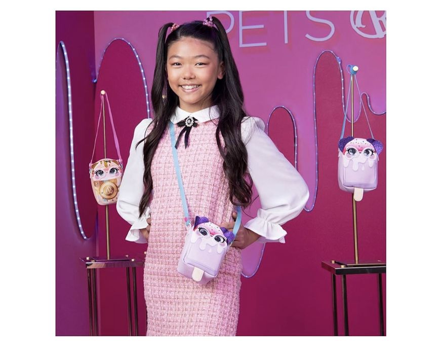 Інтерактивна сумочка кросбоді цуценя собачка Purse Pets Pupsicle