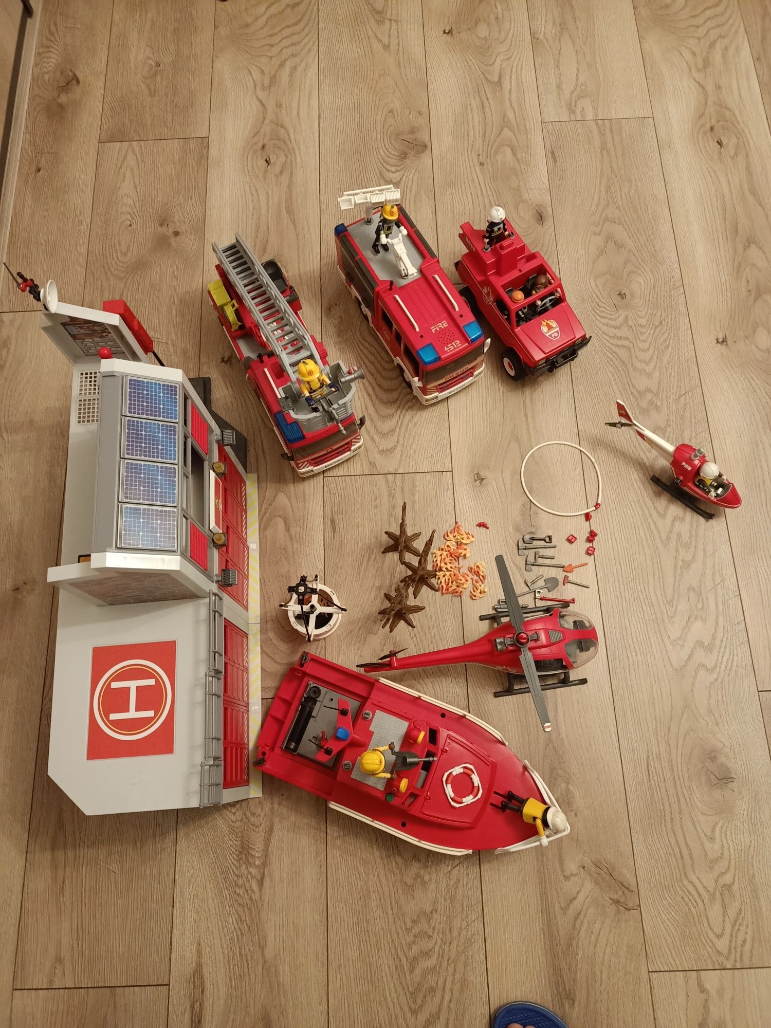 Zestaw straż pożarna Playmobil