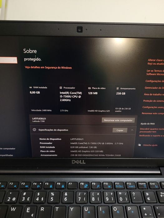 Portátil Dell Core i5 13.3"