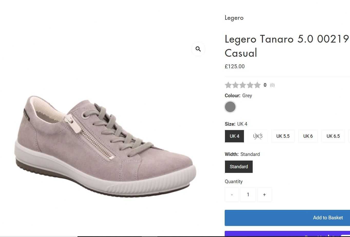 Кроссовки кожаные ботинки Legero Tanaro Gore-Tex 38 р. Оригинал