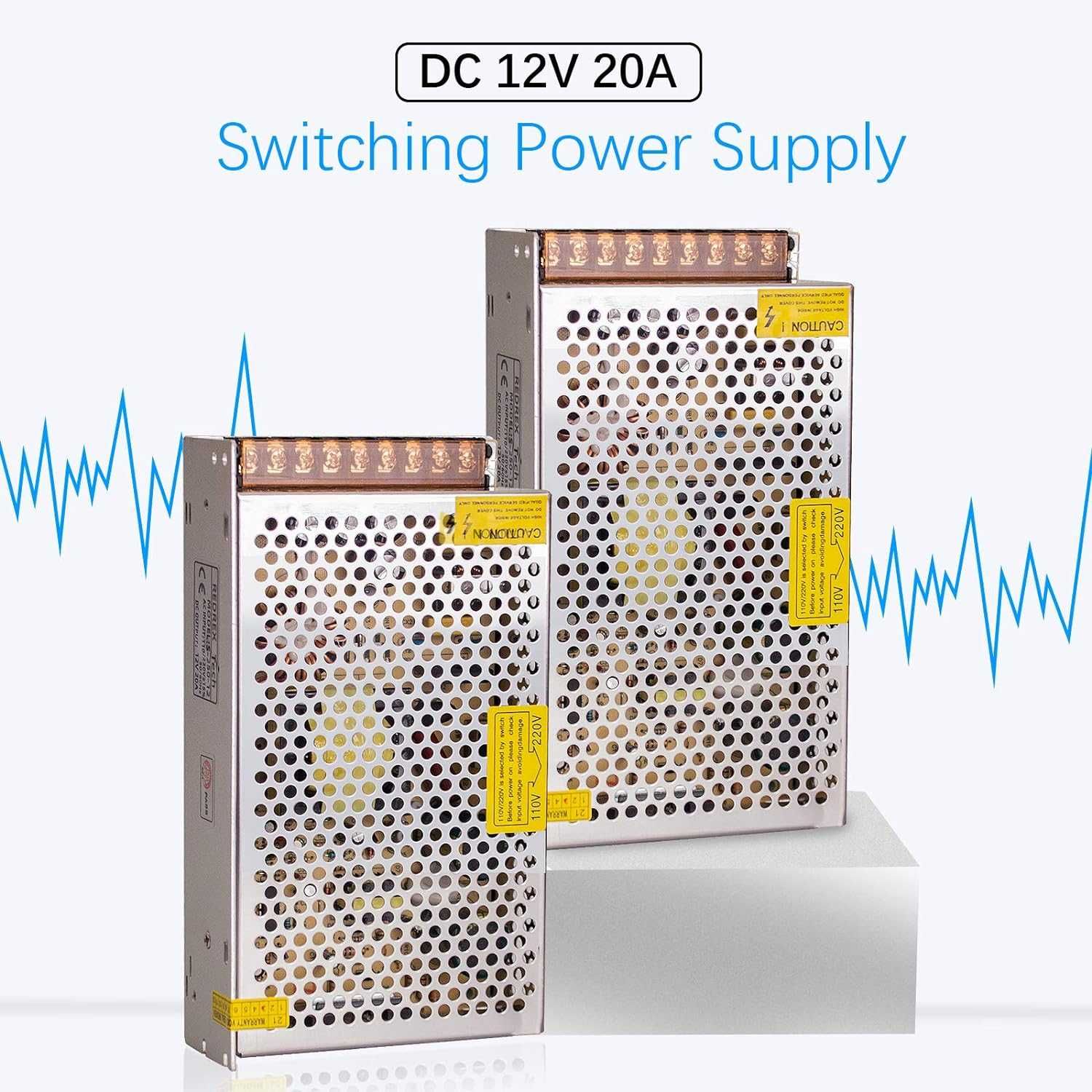 291 Redrex Adapter do zasilacza sieciowego DC 12 V 20 A