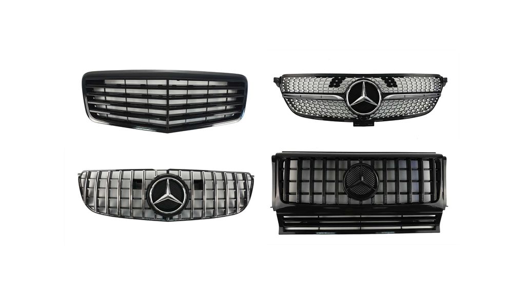 Решетка радиатора мерседес решітка mercedes w177w218w166w253w447w205