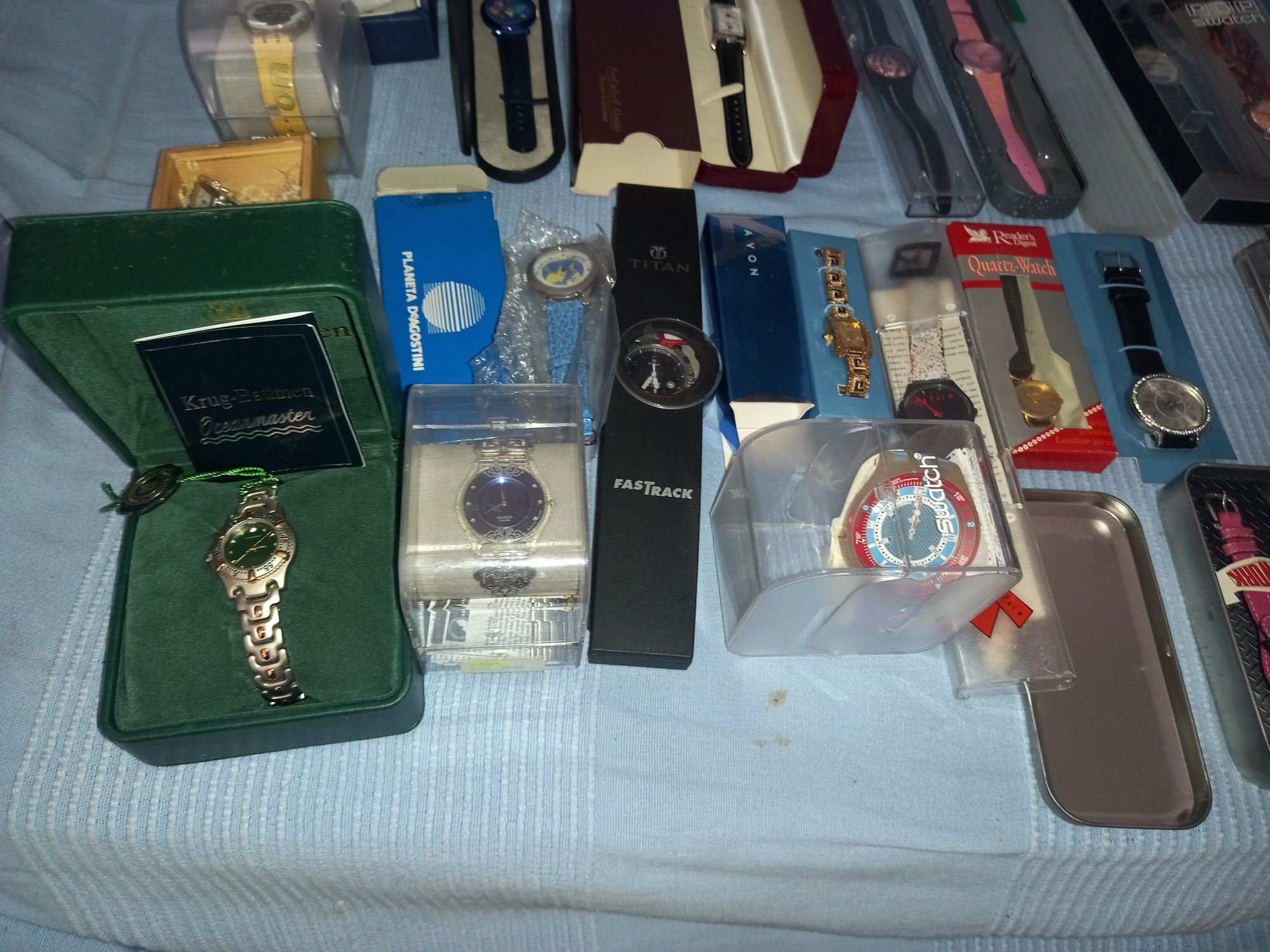 Lote de relógios de coleção