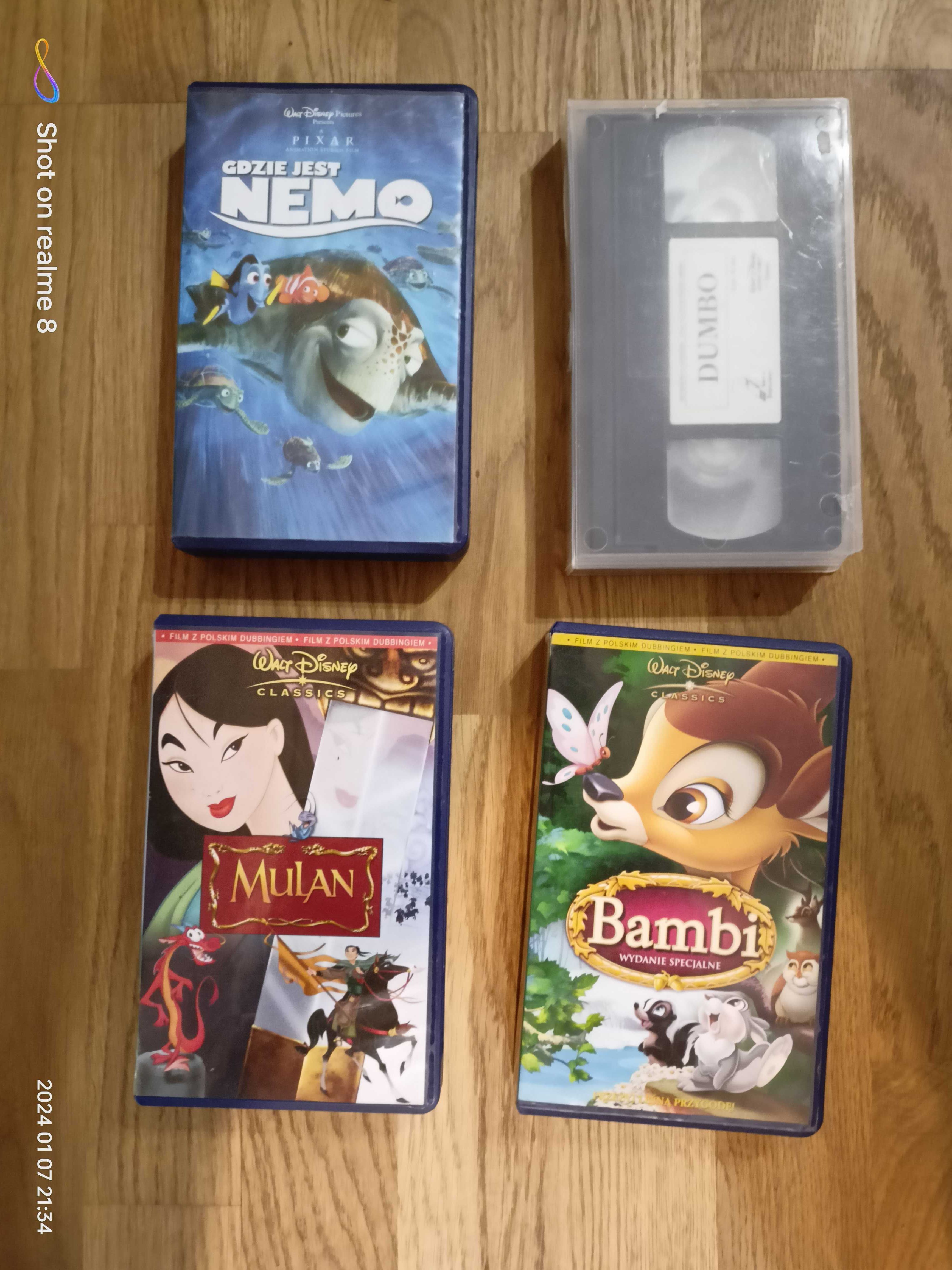 Bajki na kasetach DVD