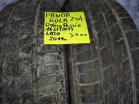 panda koła 2szt 165/70 R13 letnie 3-4mm 2019r