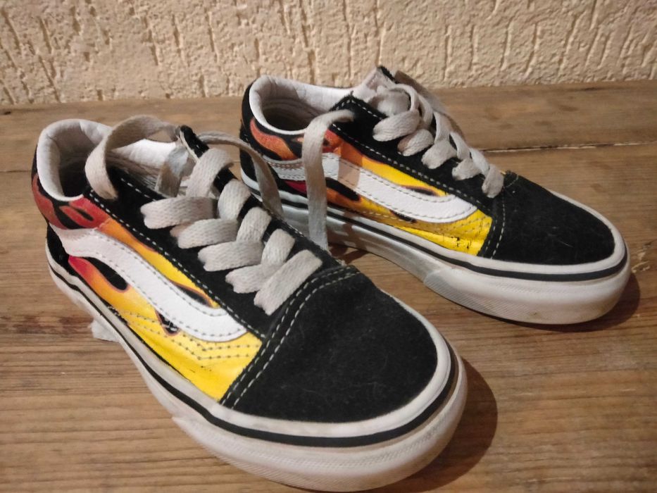 Tênis Vans de fogo num 27 - ótimo estado