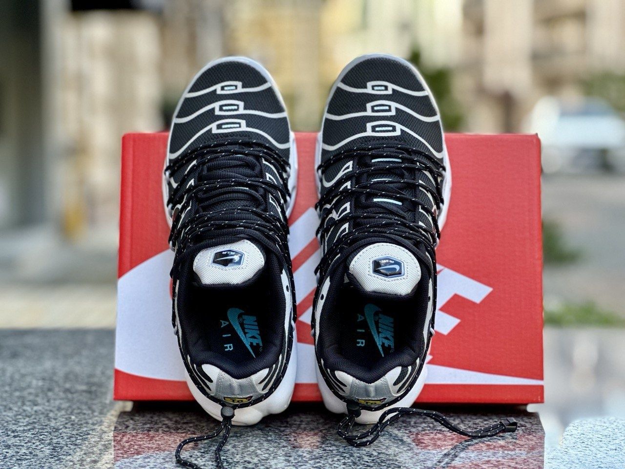 НОВИНКА! Nike TN Plus Lace Toggle Black Grey 40 41 42 43 44 45 46