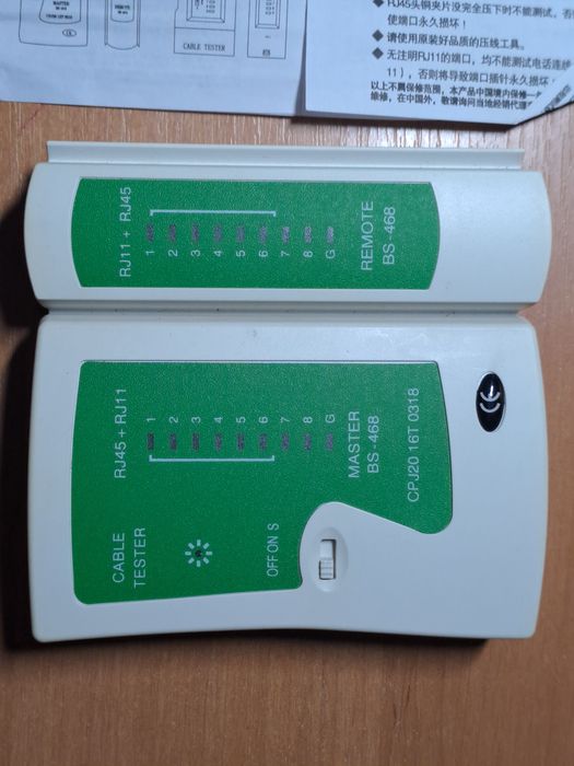 Продам набор сетевого инструмента ,тестер ,обжимные клещи