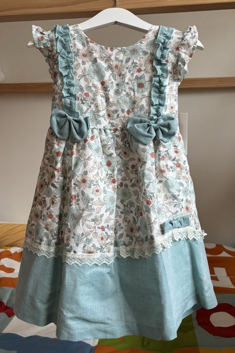 Vestido cerimónia primavera-verão novo | 3 anos