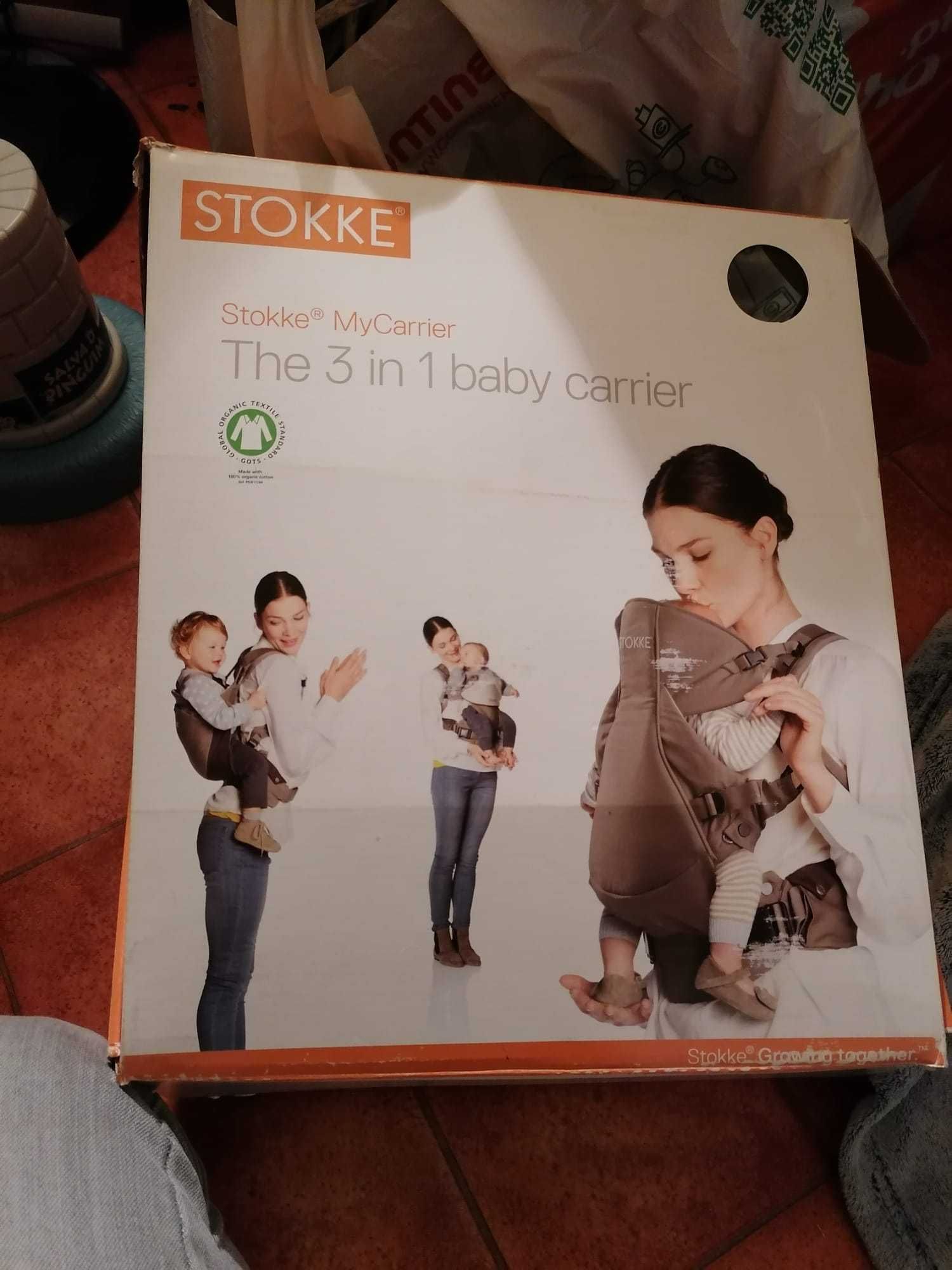 Marsúpio Stokke Mycarrier 3 em 1