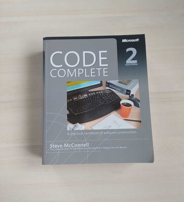 Code complete Steve McConnel Microsoft Second Edition