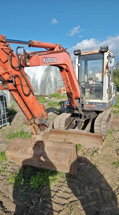 Koparka gąsienicowa 3 t . Kubota kx 101 minikoparka