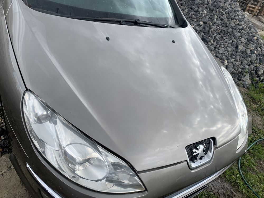 Peugeot 407 maska pokrywa silnika KDAC