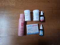 Suplementy: magnez, B12, B cardio, jod, probiotyk, dezodorant