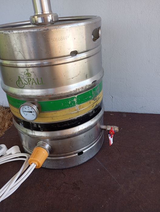 Destylator Aabratek 95-96%, beczka 30-50l, rura 60.3mm.