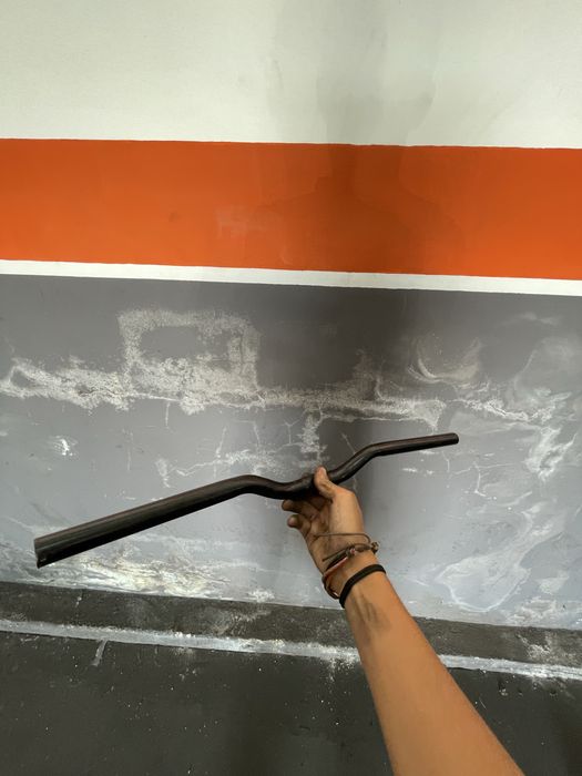 Guiador e avanço para bicicleta