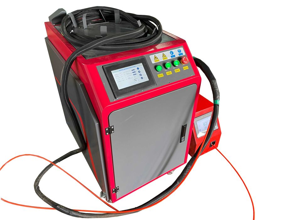 Spawarka laserowa FIBER laser 1500W fibrowa + podajnik PL czyszczenie