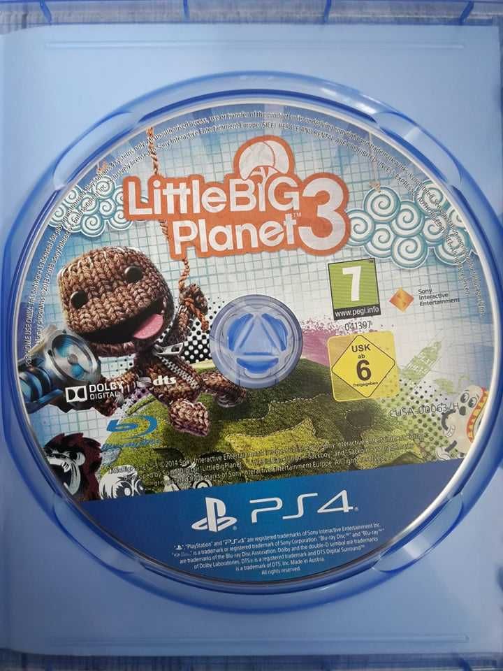 Gra Little Big Planet 3 Polska Wersja  PS4/PS5 Playstation