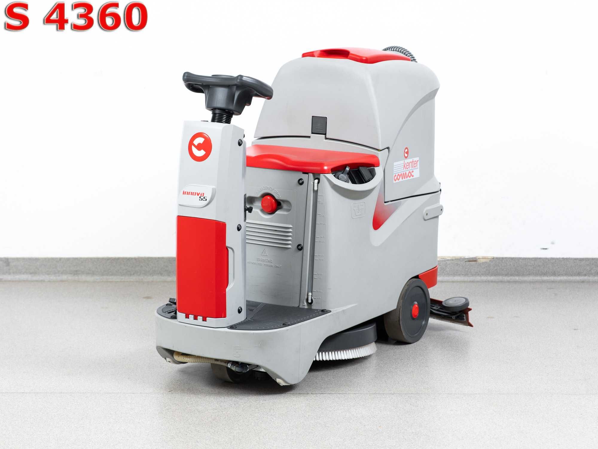 SZOROWARKA COMAC INNOVA 55B Ø560mm NOWE BATERIE 2014r 356h 15000netto