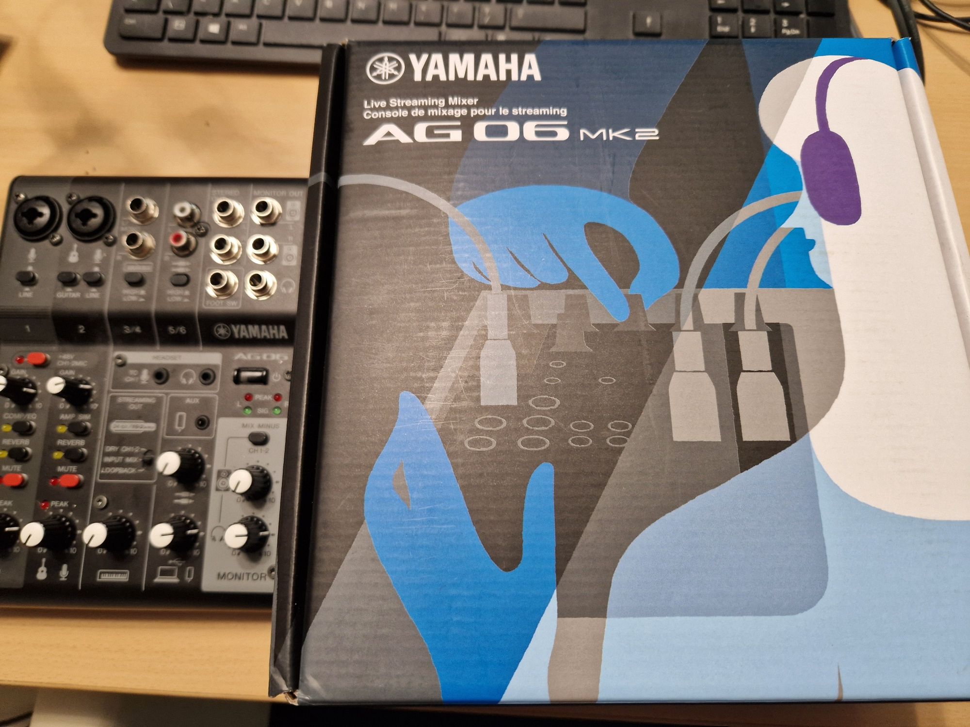 Mikser YAMAHA AG06 mk2 - na gwarancji, streaming
