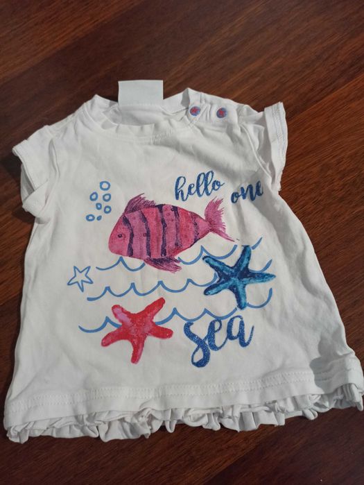 Koszulka z krótkim rękawem r. 68