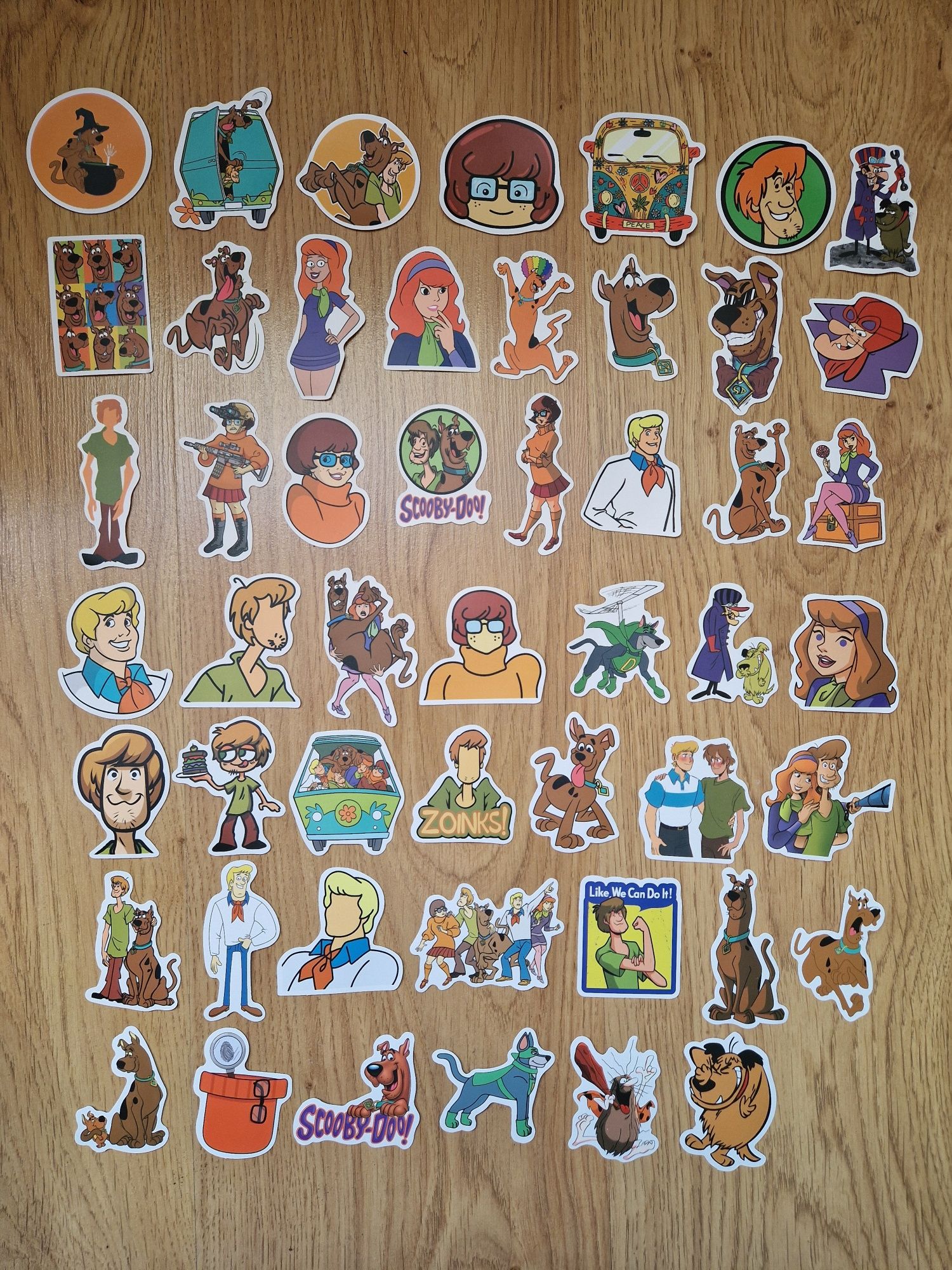 Scooby-Doo i Brygada Detektywów naklejki