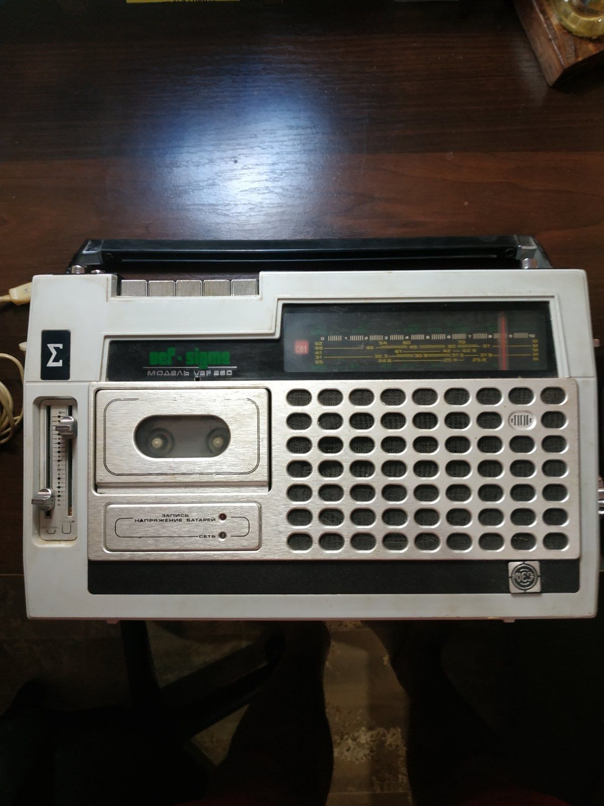Кассетный стереофонический магнитофон Весна М-310 С-2
