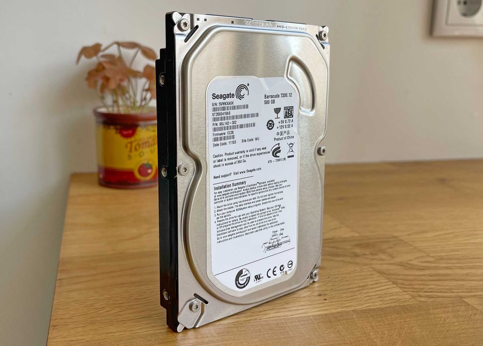 Seagate 500GB SATA Hard Drive - Excellent Condition64552552963843121