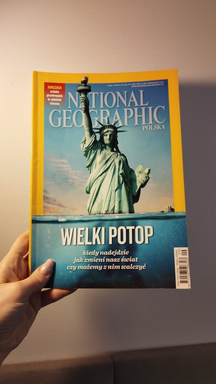 Magazyn National Geographic Wielki Potop wrzesień 2013