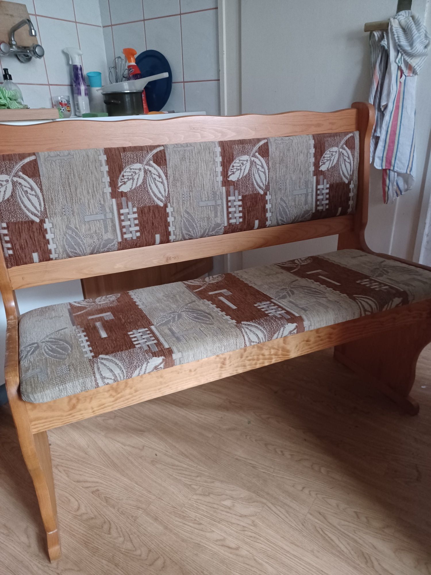 Komplet ław wraz ze stołkiem do kuchni