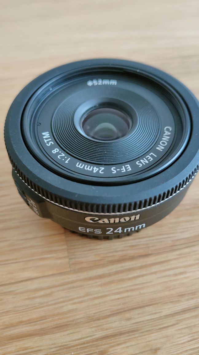 Objectiva Canon 24 mm efs f/2.8 STM
