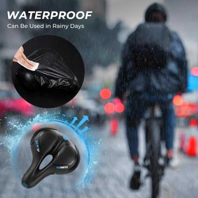 Wygodne i amortyzujące siodełko do roweru YOUNGDO