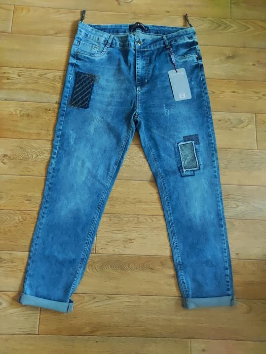 Скидка !Takavar джинсы , высокая посадка , утяжка. Люкс ! 52, 54