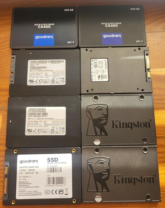 Диски SSD 256Gb Sata