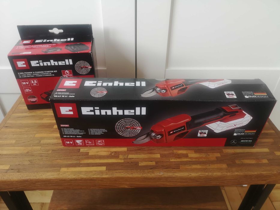 EINHELL GE-LS 18 LI Solo akumulatorowe nożyce do cięcia aku+ładowarka