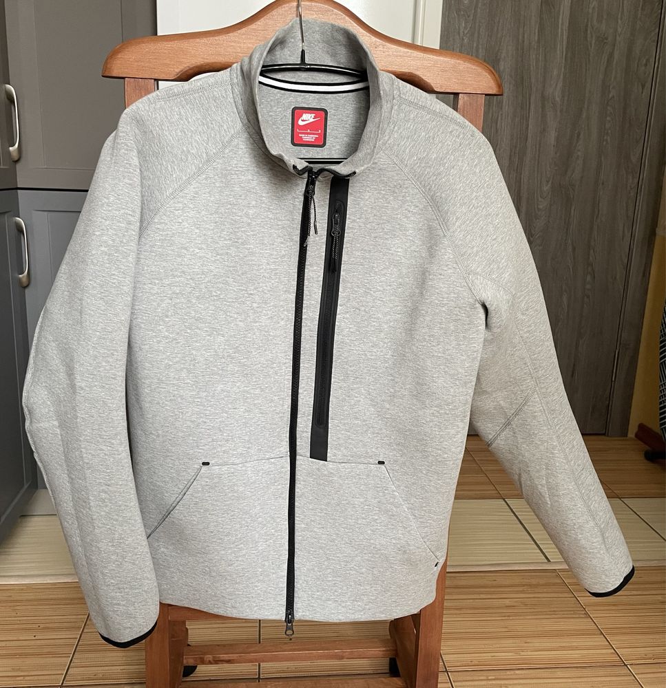 Толстовка зипка реглан кофта найк nike теч флис tech fleece