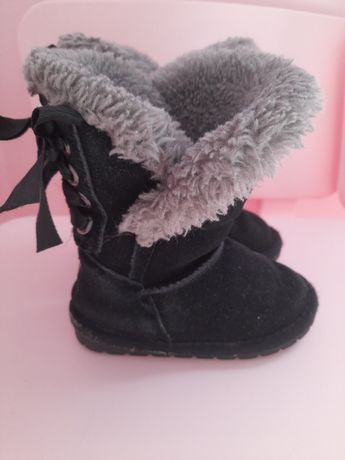 Buty zimowe śniegowce dla dziewczynki