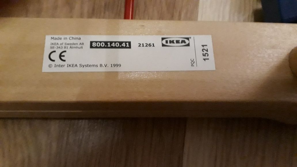 Zabawka edukacyjna IKEA kolejka drewniana