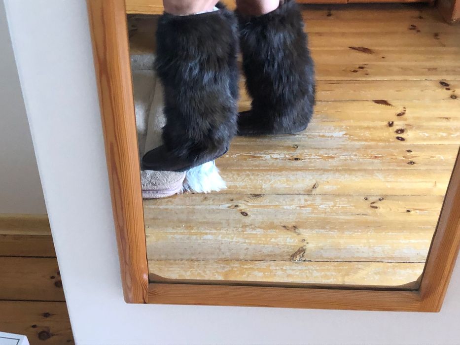 Buty yeti futro lisa!