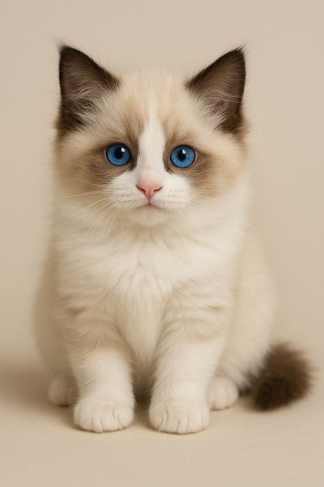 Ragdoll,ODBIÓR-X.XI.25 badania ,rodowód