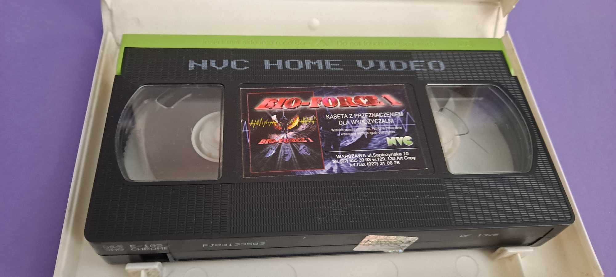 BIO - FORCE 1  kaseta HVS video , SF , lektor PL , NVC