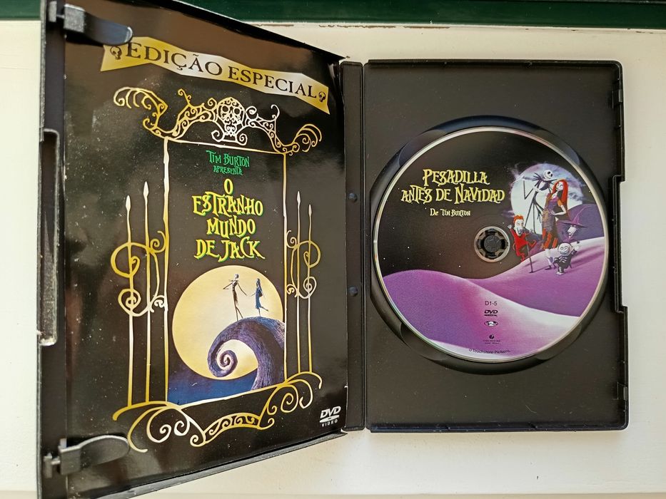 DVD edição especial o estranho mundo de jack