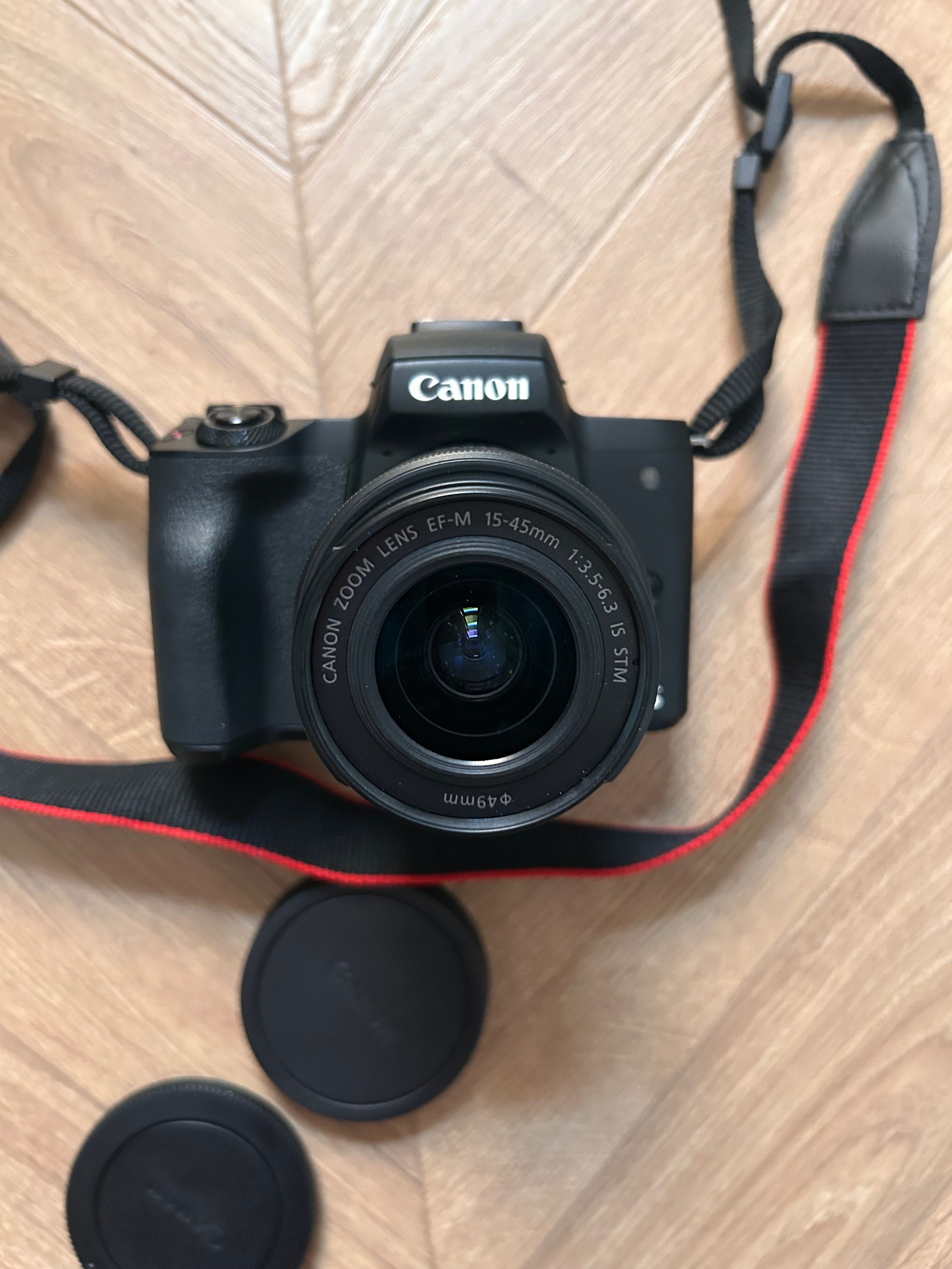 Aparat fotograficzny Canon M50 Mark II z obiektywem M15-45mm