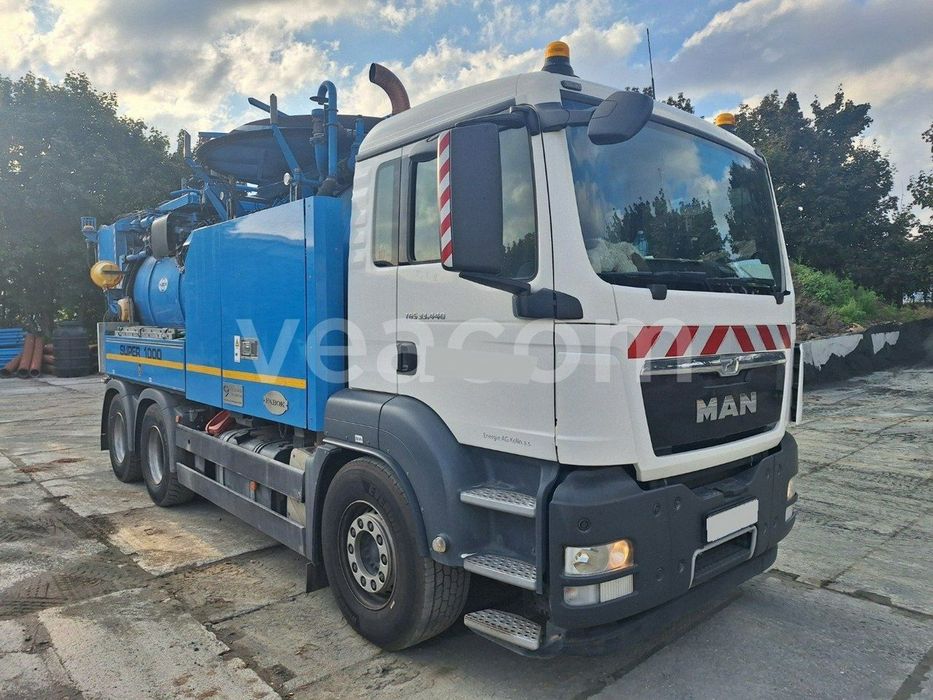 MAN TGS 33.440 6X4  WUKO RECYKLING do zbierania odpadów / Separator Asenizacyjny Wiedemann