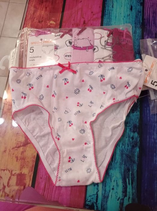 Трусики дитячі набір 5 шт для девочки 98-104